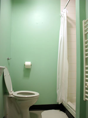 Photo montrant salle de bains